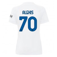 Fotbalové Dres Inter Milan Alexis Sanchez #70 Dámské Venkovní 2023-24 Krátký Rukáv